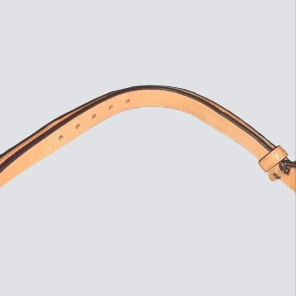 Coach Peyton Embossed Patent Convertible Hobo In Crimson Pink And Tan - Picture 11 of 12